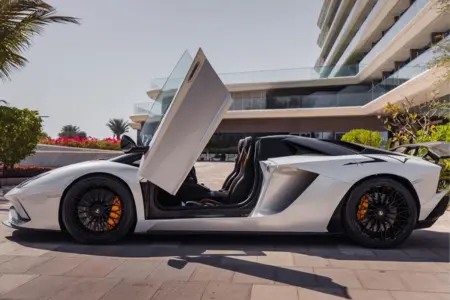 Lamborghini Aventador Roadster Rental in Dubai