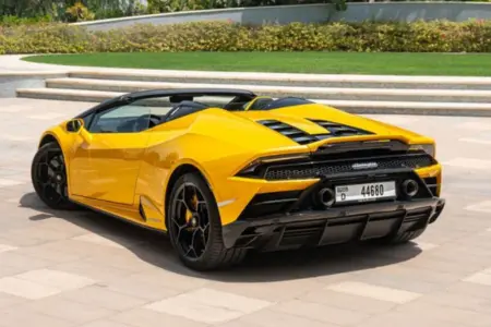 Lamborghini Huracan Evo bérlés Dubaiban