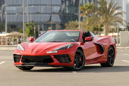 Chevrolet Corvette C8 Rental in Dubai