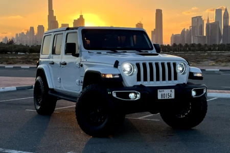 Jeep Wrangler Sahara Rental in Dubai