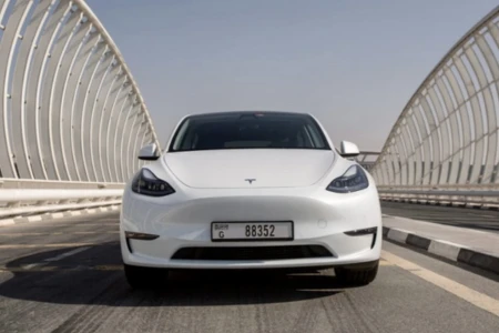 Tesla Model Y Rental in Dubai